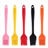 Cepillo de Silicona para Aceite Cruzado Integrado Cepillo para Barbacoa Cepillo para Salsa de Soja de Cocina Cepillo para Condimentos Utensilios de Horneado para el Hogar