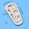 Venta al por mayor de Varios Tipos de Moldes de Silicona para Fondant de Conchas y Caracolas, Moldes para Decoración DIY de Resina, Serie Mundo Marino