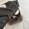 Bolsa Pequena Retrô de Couro Oleoso Texturizado para Mulheres 2026 Nova Moda Transfronteiriça Versátil Bolsa Transversal Bolsa de Mão Diária Bolsa Tote Pequena