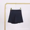 Saia Curta Lulu com Shorts de Yoga Embutidos, Saia de Secagem Rápida para Mulheres, Saia Esportiva de Tênis, Roupa Fitness Anti-Exposição para Mulheres
