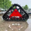 Ensamblaje de Oruga Triangular para Cosechadora de Maíz Maquinaria Agrícola Tractor Oruga Triangular de Caminata Ensamblaje de Cosechadora Multifuncional