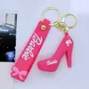 Nuevo Llavero Colgante Creativo de Dibujos Animados Barbie Transfronterizo para Bolso Llavero de Coche Accesorios Regalo Venta al por Mayor