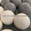Amazon bola de lã de secagem atacado bola de lã de secagem bola de lã faça você mesmo bola de lã bola de feltro de secagem de roupa