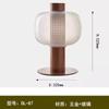 Estilo Nórdico Novo Design Pós-Moderno Luxo Leve Sala de Estar Decoração Macia Criativa Celebridade da Internet Arte Mesa de Cabeceira Quarto Luminária de Mesa