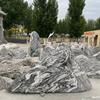 Piedra Ola de Nieve Taishan Forma Rebanada Combinación Piedra Natural Paisaje Seco Patio Rocalla Piedra de Jardín Ornamento de Paisaje