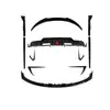 Adecuado para Tesla Model 3 Labios Delanteros y Traseros Kit Turbo Air Force Modificado para Model 3 con Contorno de Luz