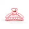 6cm Horquilla Hueca de Color Sólido Estilo Coreano Agarre Simple Baño Agarre Mediano para Cabello Clip para Damas Adultas Accesorios para el Cabello Horquilla