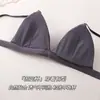 Item Popular de Exportação Transfronteiriça do Sudeste Asiático: Sutiã Triângulo Estilo Francês para Mulheres, Sem Aro, Bojo Fixo, Alças Finas, Lindo Sutiã nas Costas