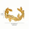 Pulsera Geométrica de Puño Abierto Gama Alta Nicho Mariposa Calada Exagerada Retro Elegante Pulsera Transfronteriza INS Joyería de Metal