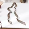 Bufanda Fina Larga de Cinta para Mujer, Versátil Lazo para el Cabello, Lazo para Bolso, Cinta para Combinar con Camisas y Trajes, Bufanda de Cuello de Gama Alta, Cinturón