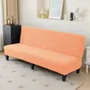 Funda para Sofá Cama de Cobertura Total, Plegado Simple, Sin Brazos, Funda Elástica para Sofá, Tela de Envoltura Completa, Funda Universal para Sofá, Fila Recta