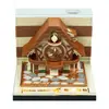 Presentes Comemorativos Culturais e Criativos Mais Vendidos Através das Fronteiras, Calendário de Escultura de Papel de Pássaro Cucú, Enfeites Criativos de Decoração de Mesa, Notas Adesivas Estéreo 3D