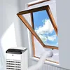 Exclusivo transfronterizo superventas tela gruesa de nailon para sellado de aire acondicionado, tela suave para sellado de aire acondicionado móvil, deflector para ventana de puerta corredera