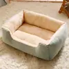 Canil Espesso para Cachorro, Canil Quente de Inverno para Gato, Universal para Todas as Estações, Lavável e Resistente a Mordidas, Canil Pequeno, Médio e Grande, Tapete à Prova de Frio
