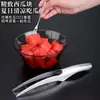 Artefacto Transfronterizo de Doble Uso para Cortar Sandía Grande Divisor de Acero Inoxidable para Cortar Sandía en Cubos Pala para Sacar Pulpa Cuchillo para Frutas Corte de Frutas