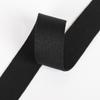 Cinta de punto de poliéster blanca y negra con cinta para cuello trasero, cinta para ropa, cinturón de carga lateral, cinturón empalmado, accesorios para prendas