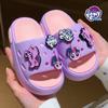 Chinelos de Verão Infantis My Little Pony Twilight Sparkle para Exterior e Casa, Chinelos Fofos e Divertidos da Twilight Sparkle