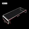 Suporte de Exibição Popular em Acrílico Transparente, Alta Definição, Fácil de Limpar, Economiza Espaço, Display de Armazenamento para Mesa, Bonito