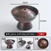 Restaurante de Hot Pot de Montaña y Salvaje Plato con Hielo Seco Plato de Tripas Plato de Res Grasa en Copos Plato para Rebanar Carne Melamina Creativo Plato de Intestino de Ganso Intestino de Pato