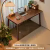 Escritorio de Madera Maciza para Computadora Escritorio de Oficina en Casa Mesa de Estudio para Adultos Escritorio Vintage Estación de Trabajo Escritorio Sencillo para Dormitorio Oficina