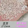 Mistura 5A Transparente Âmbar Branco Fundo Plano Chanfrado Zircônia Fundo Não Solta Mini Lote Inteiro Super Brilho Decorações para Broca de Unha Brocas Ovais para Nail Art