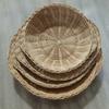 Olla de cocina hecha a mano, cesta de arroz, cesta de ratán tejida, cazuela, olla de hierro, vajilla, almohadilla aislante térmica antiescaldamiento, cocina comercial grande