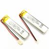 Bateria de polímero para caneta de gravação certificada KC 501250 3.7 V260mAh601250 551250 501350