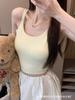 Moda Sexy Estilo Deseo Puro Chica Hermosa Espalda Tirantes Tubo Top Una pieza Copa Ajustado Chaleco Pequeño Ropa Exterior Top para Mujer