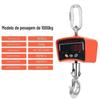 Balança Eletrônica Portátil de 1 Tonelada com Visor Direto, Balança Eletrônica de Gancho com Pesagem por Visão Direta, Balança para Ponte Rolante, Direto do Fabricante