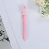 Pluma parche acrílica personalizada de dibujos animados, pluma de gel, linda papelería para estudiantes y oficina, pluma creativa promocional para firmas