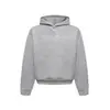 Moletom com Capuz Flor de Strass Letra Manuscrita High Street Americano para Homens e Mulheres Outono Solto Casual Design Top Curto Tendência