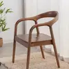 Silla de comedor de madera de fresno, silla de estilo chino, silla individual nórdica de madera maciza para estudio y comedor, silla de salón simple de ocio de alta gama Shumeite