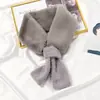 Bufanda de Ganchillo Mao Dongdaemun Coreana chic Linda Collar de Piel Sintética de Conejo Bufanda de Felpa Espesa y Cálida para Mujer