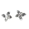 Pendientes Blancos de Alta Gama, Pendientes de Pétalos, Pendientes de Mariposa, Diseño de Flor, Elegantes, Modernos y Geniales