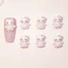 Nuevos Accesorios de Arte para Uñas Lindos de Dibujos Animados Japoneses de Gato Hello Kitty Accesorios Pequeños de Resina Accesorios para Fundas de Teléfono Móvil DIY