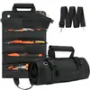 Bolsa de Almacenamiento de Herramientas de Hardware Transfronteriza, Bolsa de Herramientas Tipo Rollo, Electricista, Carpintería, Bolsa Diagonal Portátil, Bolsa Colgante, Se Puede Enviar en una Sola Pieza