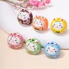 Gato da Sorte Cerâmico Laifu Exquisite Pulseira de Gato da Sorte Acessórios Pintado Gato da Sorte diy Cordão de Mão Colar Atacado