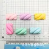 Color Caramelo Malvavisco Macarrón Resina Accesorios Bricolaje Gel de Crema Funda de Teléfono Decoración para Tocados Pasadores Material