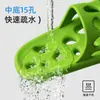 Pantuflas Antideslizantes con Drenaje de Agua para Baño para Hombres, Uso en Interiores del Hogar, Pantuflas Eva Antibacterianas Ultra Suaves Específicas para Baño para Mujeres