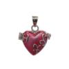 Latón gota pegamento estrella en forma de corazón luna puede abrir el almacenamiento colgante conmemorativo en forma de corazón caja de fase una generación de suministro transfronterizo