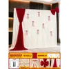Conjunto de Decoração de Quarto de Casamento Banners Bem-Vindo Quarto da Noiva Roupão de Banho Parede de Fundo para Fotos Atmosfera Decoração de Cena de Casamento