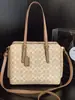 Nuevo Bolso Tote Mollie de la Marca C con Monograma, Lujo Ligero, Marca de Alta Calidad, Cruzado, para el Trabajo, de Hombro y Bolso de Mano para Mujer