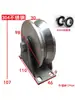 Acero Inoxidable 304 Rueda de Alta Resistencia Polea Mecánica Rueda de un Solo Lado Rueda con Ranura en V Rueda de Doble Lado Rueda Guía Rueda Limitadora