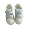 Zapatos Blancos de Velcro de Moda para Niñas 2026 Nuevas Zapatillas Lindas para Primavera y Otoño para Estudiantes de Secundaria Zapatos Casuales Versátiles para Niñas