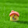 Paisagem em miniatura com estrelas e lua, decoração de jardim, enfeites DIY, acessórios para terrários, série de mini paisagens