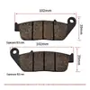 Pastilhas de Freio de Motocicleta Resistentes à Abrasão Resistência a Altas Temperaturas Neutras Sem Amianto Pele de Freio Acessórios para Motocicleta para Yamaha