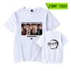 Suministro transfronterizo Ghost Blade nueva camiseta de manga corta de verano para mujer cuello redondo parejas ropa suelta de media manga al por mayor