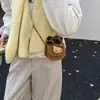 Estilo Novo Outono e Inverno Autodesenhado Porta-Moedas Kt Pingente Armazenamento de Fones de Ouvido Porta-Cartão Bolsa Fofa para Fones de Ouvido Porta-Moedas Cordão Estampa de Leopardo