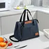 Bolso de hombro triangular, bolso cruzado, bolsa de almuerzo térmica, neceser, bolsa de aseo, lonchera de picnic y bolsa de hielo para mantener los alimentos frescos