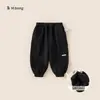 M Itens de Bem-Estar Não Reembolsáveis Calça Jogger Infantil Casual Primavera e Outono Calças Esportivas para Meninos e Meninas Calças para Crianças Calças de Moletom Liquidação